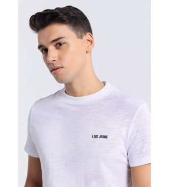 Lois Jeans T-shirt  manches courtes blanc