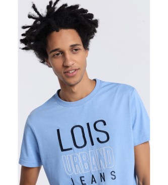 Lois Jeans Blauw t-shirt met korte mouwen