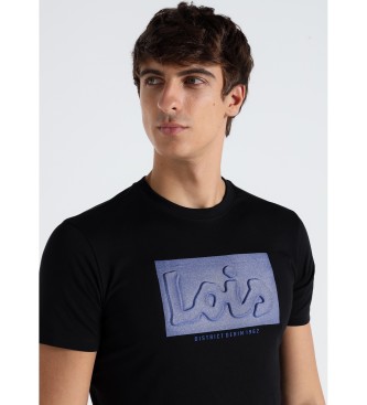 Lois Jeans Kortrmad T-shirt svart