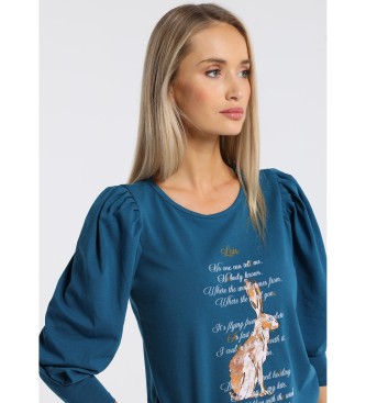 Lois T-shirt à manches longues 132134 Bleu