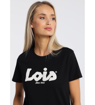 Lois T-shirt manica corta 132109 Nera