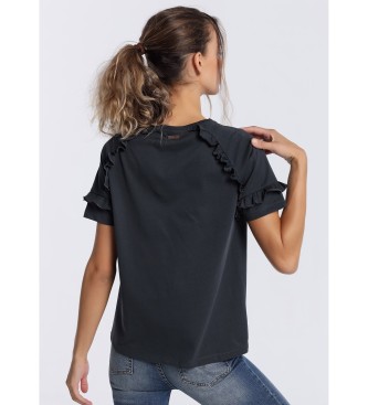 Lois Jeans Grey short sleeve t-shirt