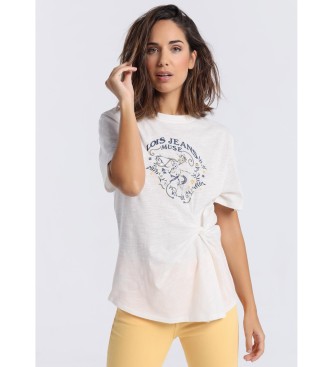 Lois Jeans T-shirt met korte mouwen wit
