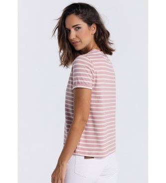 Lois Jeans Flerfarvet kortrmet T-shirt med korte rmer