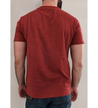 Lois Jeans Kurzarm-T-Shirt rot