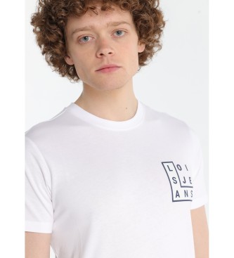Lois Jeans Koszulka z krótkim rękawem biała