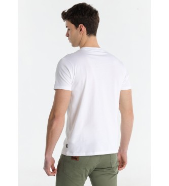 Lois Jeans Kortrmad T-shirt vit