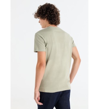 Lois Jeans T-shirt med slogan, grn