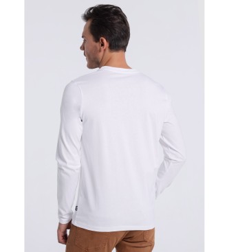 Lois Jeans T-shirt  manches longues 131945 Blanc