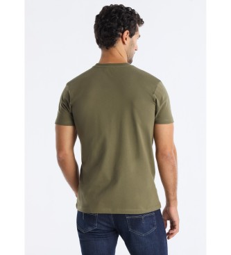 Lois Jeans T-shirt vert Raul