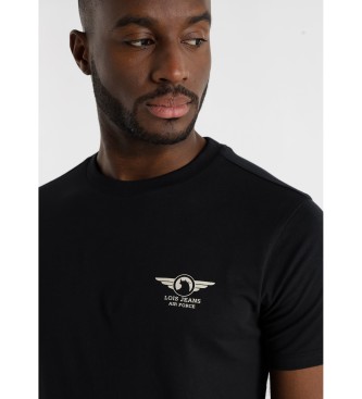 Lois Jeans Emery Finn T-shirt czarny
