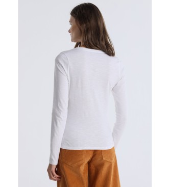 Lois Jeans Camiseta Paris Neo blanca