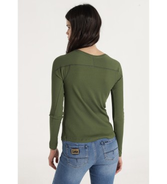 Lois Jeans Camiseta Tamara Jakob verde