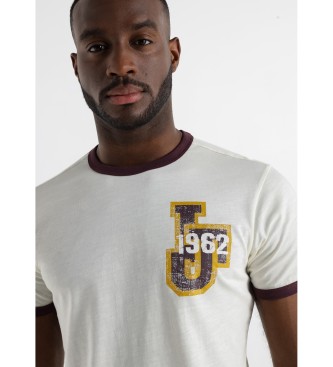Lois Jeans T-shirt Yaros Taha biały