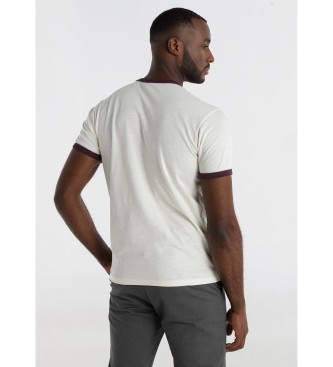 Lois Jeans T-shirt Yaros Taha biały