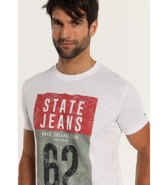 Lois Jeans Slub t-shirt met korte mouwen