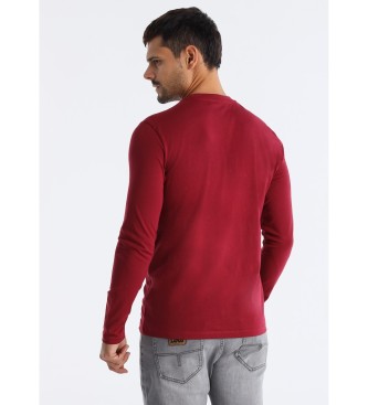 Lois Jeans T-shirt Marca vermelha