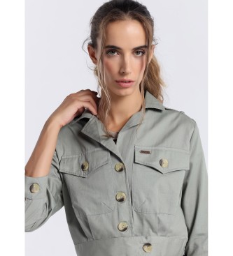 Lois Jeans giacca verde