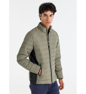 Lois Jeans Leichte Steppjacke grn