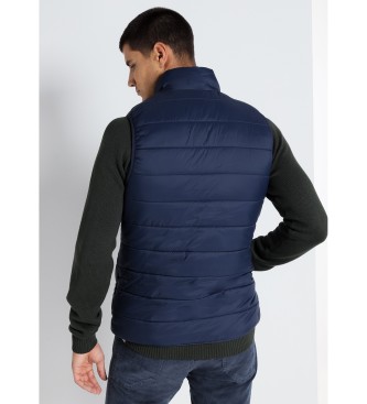 Lois Jeans Letvgts quiltet vest navy