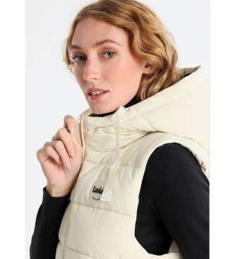 Lois Jeans Gilet imbottito beige