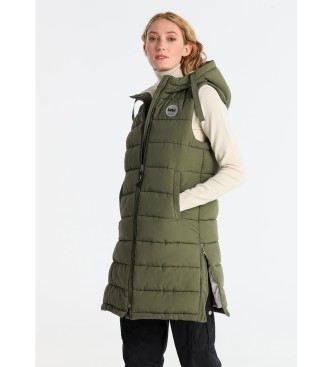 Lois Jeans Puffer-vest grn