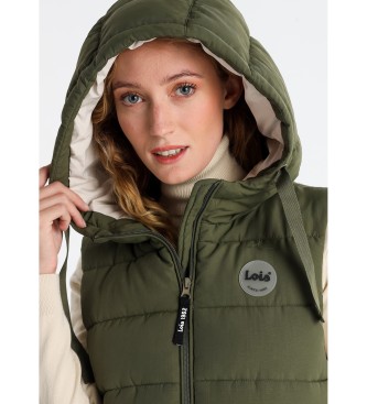 Lois Jeans Chaleco Puffer verde