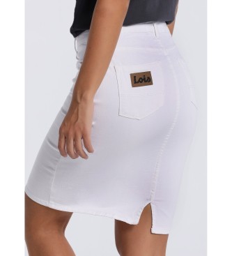 Lois Jeans Skirt 133113 white
