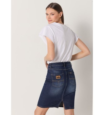 Lois Jeans Niebieska dżinsowa spódnica dżinsowa