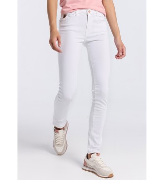 Lois Jeans Jeans | Scatola bassa - Bianco magro