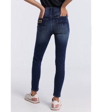 Lois Jeans Jeans | Medium Box - High Waist skinny ankle navy