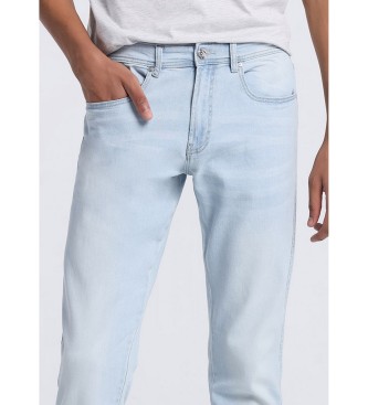 Lois Jeans Dżinsy Regular Fit błękitne