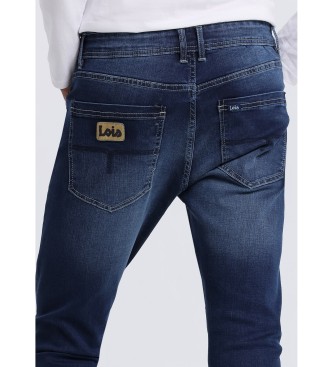 Lois Jeans Granatowe jeansy skinny