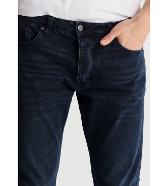 Lois Jeans Dżinsy Slim fit Średni granatowy