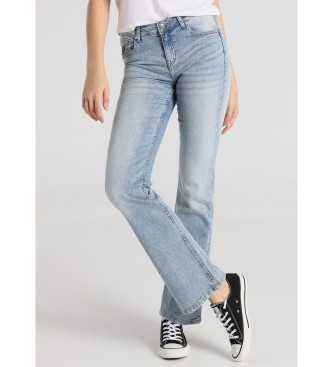 Lois Jeans Jeans med støvleudskæring, blå