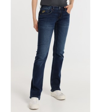 Lois Jeans Jeans boot cut - Meget kort navy cut