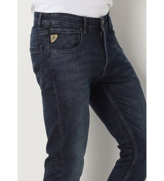 Lois Jeans Skinny-Jeans mit mittlerer Taille, marineblau