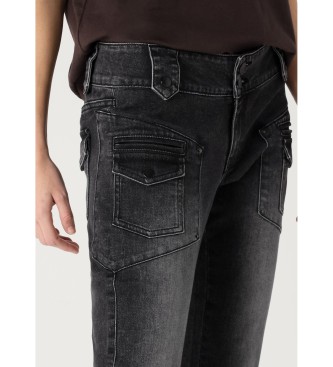 Lois Jeans Jeans met zakken trutemp stof 365 zwart