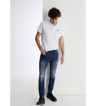 Lois Jeans Jeans med sm bl slitningar