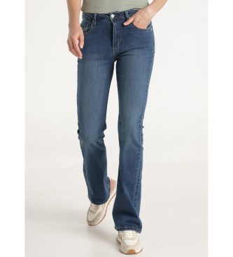 Lois Jeans Kavbojke Dizzy Clover blue