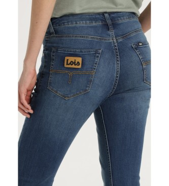 Lois Jeans Kavbojke Dizzy Clover blue