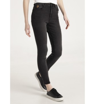 Lois Jeans Kavbojke Cher Ultra black