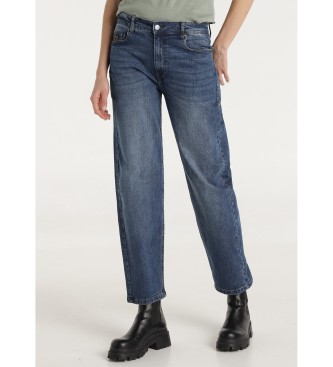 Lois Jeans Jeans gewaschen Cross Weave steinblau