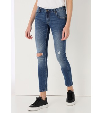 Lois Jeans Jeans blauw gescheurde details