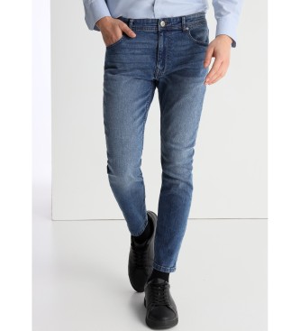 Lois Jeans Ljusbl medium tvttade jeans