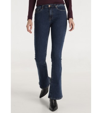Lois Jeans Jeansy Pushy Flare Luca niebieskie