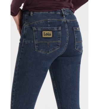 Lois Jeans Jeansy Pushy Flare Luca niebieskie