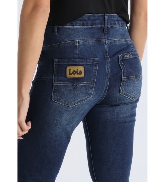 Lois Jeans Jeansy Pushy Cambell w kolorze niebieskim