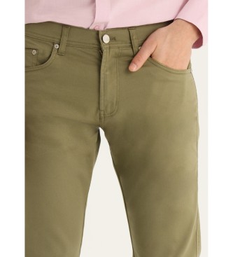 Lois Jeans Jeans Regular - Vita media cinque tasche di colore verde