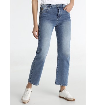 Lois Jeans Kavbojke ravnega kroja modre barve